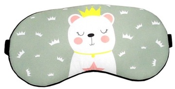 OPASKA NA OCZY DO SPANIA MASKA SATYNA MIŚ MISIU