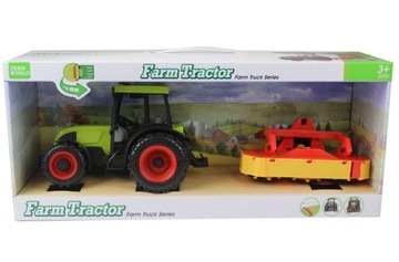 Traktor z maszyną rolniczą - agregat siewnik