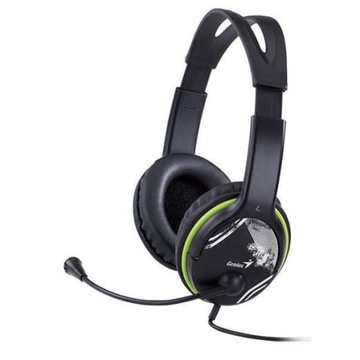SŁUCHAWKI Z MIKROFONEM GENIUS HS-400A jack