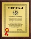 urodziny 20, 30, 40, 50, 60-tkę - certyfikat