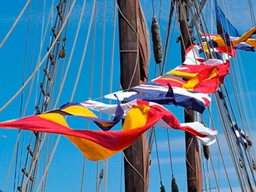 Bandera Chorwacja 19 x 35cm