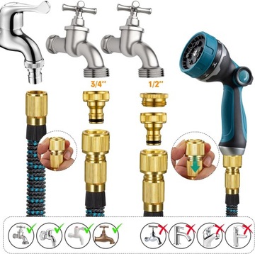 Садовый шланг 25 футов, 22,5 м, гибкий выдвижной шланг