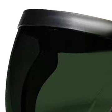 Полнолицевой щиток Легкий противозапотевающий лицевой щиток темно-зеленого цвета.