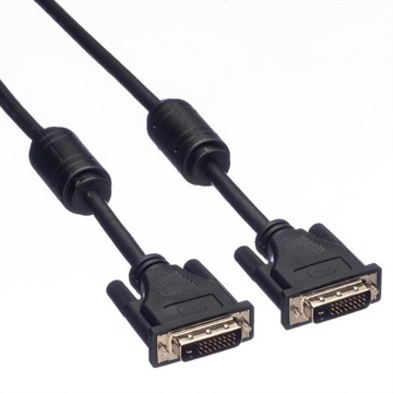 Кабель монитора DVI (24+1) Dual Link M/M, 5 м
