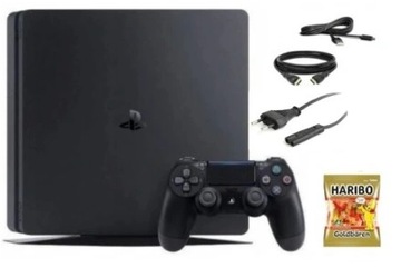 Тонкая консоль Sony PlayStation 4, 1 ТБ, черная