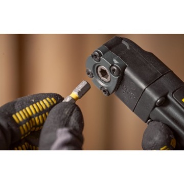 УГЛОВОЙ АДАПТЕР STANLEY HEX1/4 ДЛЯ ОТВЕРТКИ +9 БИТ STA88582