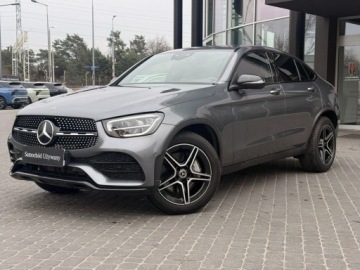 Mercedes GLC C253 2020 Mercedes-Benz GLC 300 4Matic Coupe Salon PolskaFV23AMG Line 2.0 Hybryda