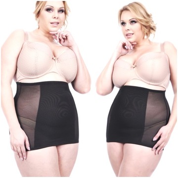 Orirose Wysoki PAS gorset mocno WYSZCZUPLAJĄCY modelujący BRZUCH SIZE PLUS