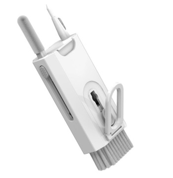 МНОГОФУНКЦИОНАЛЬНЫЙ НАБОР ДЛЯ ЧИСТКИ ОБОРУДОВАНИЯ НАУШНИКИ КЛАВИАТУРА БЕЛЫЙ