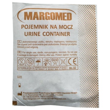 Kubeczek na mocz sterylny 100 ml 96 szt.