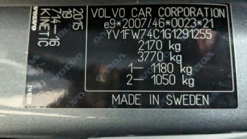 Volvo V60 I Kombi Facelifting 2.0 D2 DRIVE-E 120KM 2015 Volvo V60 2.0D 120PS OPŁACONY Bezwypadkowy Serwis, zdjęcie 22