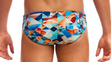 Мужские плавки Funky Trunks Smashed Wave — трусы M (UK34)