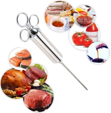 ШПРИЦ ДЛЯ СПЕЦИЙ 60 МЛ ИНЖЕКТОР ДЛЯ МЯСА