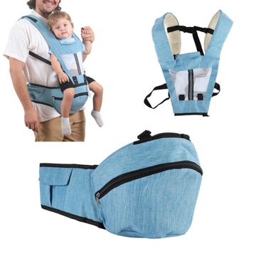 Детский табурет на талии, синий, эргономичный, с мягким ремешком, многофункциональный детский табурет на талии C