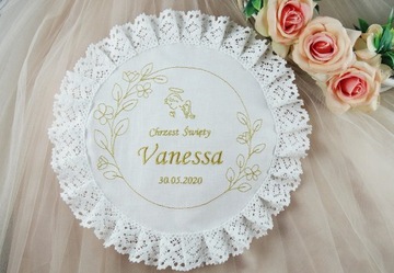 КРЕЩЕННАЯ КЕПКА - КРУГЛАЯ - ВЫШИВКА