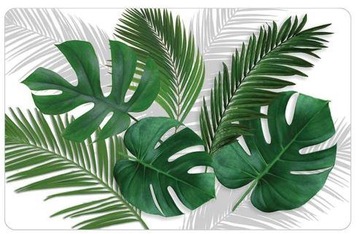 PODKŁADKA MATA stołowa pod talerz Liście Monstera