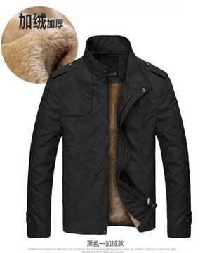 Зимняя мужская флисовая куртка, повседневная, плотная, теплая, воротник стойка,