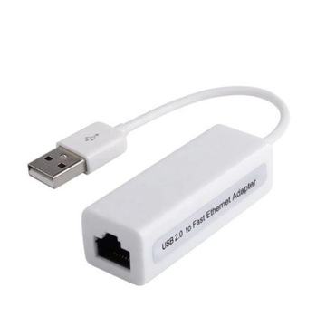 Sieć ethernet po USB USB 2.0 Ethernet adapter Win 98/XP/7/8/10