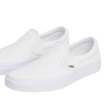 Vans Classic SLIP-ON białe buty sportowe 40,5 26cm