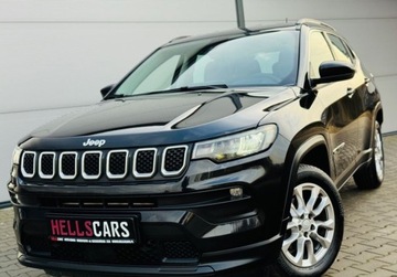 Jeep Compass II SUV Facelifting 1.3 GSE T4 130KM 2021 Jeep Compass LIFT 1,3 T4 Multi Led Virtual Tacho Skora Navi Kamera Reling, zdjęcie 14