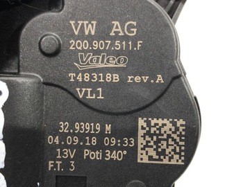 MOTOR RADIÁTORU VW 2Q0907511F GOLF VII MOTOREK