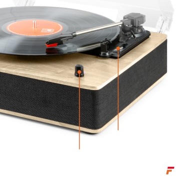 HQ проигрыватель bluetooth колонки Fenton Светлое дерево