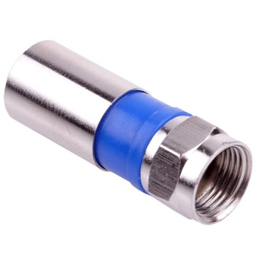 Wtyk kompresyjny złącze F RG6-0289