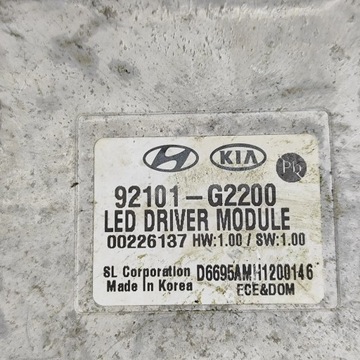 HYUNDAI IONIQ 2021 MODUL ŘÍDÍCÍ STATECZNIKIEM LED
