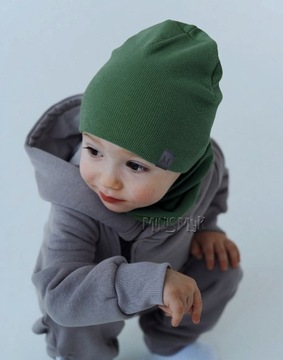 ДВУХСЛОЙНАЯ ШАПКА ОСЕНЬ ВЕСНА В ПОЛОСКУ размер 46-48