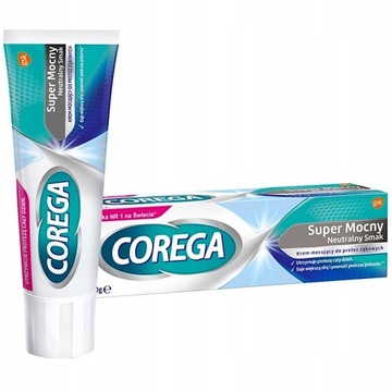 Corega Super Klej Do Protez Neutralny Smak 40G