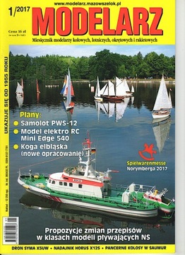 Modelarz 1/2017 PWS-12, Mini Edge 540