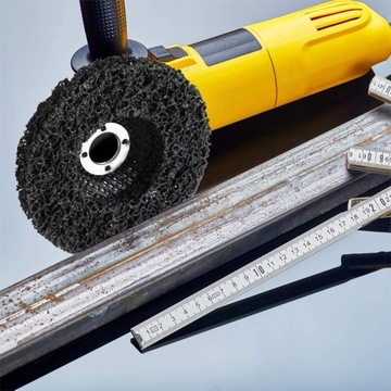 АБРАЗИВНЫЙ ДИСК ДЛЯ УДАЛЕНИЯ Ржавчины КОЛЕСО НЕТКАНОЕ КОЛЕСО ЧЕРНЫЙ ВОЛОС 125мм