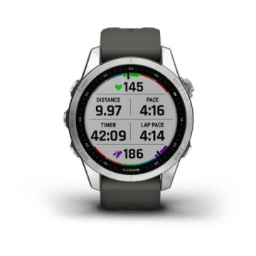 Умные часы GARMIN Fenix ​​7S Серебристо-серые