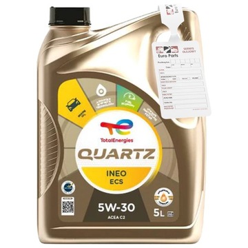 OLEJ TOTAL QUARTZ INEO ECS 5W30 5L ŚWIEŻY