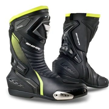 SHIMA RSX-6 FLUO YELLOW Buty motocyklowe GRATISY