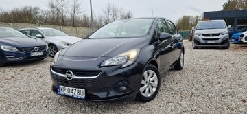 Opel Corsa E Hatchback 3d 1.2 Twinport 70KM 2015 Opel Corsa Jeden Właściciel Bezwypadkowy 1.2 16V
