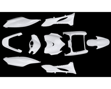 ZESTAW PLASTIKÓW BIAŁY YAMAHA JOG RR