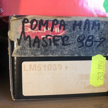 ТОРМОЗНОЙ ЦИЛИНДР RENAULT MASTER 97- 1.9TDI DELPHI