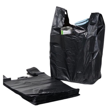 Reklamówki Foliowe LDPE 10kg 30x55 100szt CZARNE