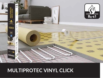 Подложка MULTIPROTEC LVT VINYL CLICK, монеты + лента