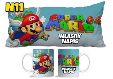 НАБОР КРУЖКИ И ПОДУШЕК SUPER MARIO LUIGI NINTENDO