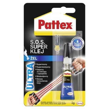 Pattex S.O.S. Super Klej Błyskawiczny 2 g