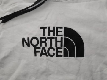 The North Face bluza z kapturem duże logo hoodie L