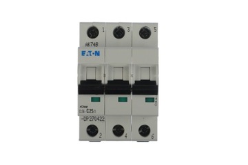 Wyłącznik nadprądowy Eaton 230V IP20 25A CLS6 C25/3 3 DP 270422