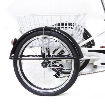 20-дюймовый трехколесный трехколесный велосипед для взрослых