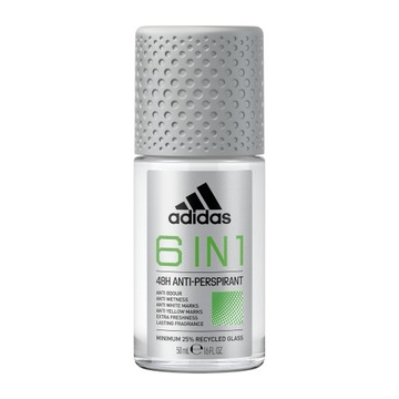 Adidas 6 in 1 antyperspirant roll-on kulka męski