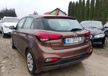 Hyundai i20 II Hatchback 5d Facelifting KAPPA 1.2 MPI 84KM 2019 Hyundai i20 2019r, 1.2 LPG. Uszkodzony przod. Jezdzi. 1.2 BenzynaLPG, zdjęcie 3