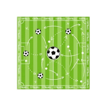 Serwetki na urodziny dla chłopca - Football