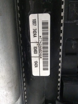 CHALLENGER CHARGER HELLCAT KOMPLET CHLADIČ 6.2