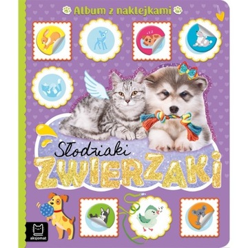 Słodziaki zwierzaki Album z naklejkami Zwierzęta